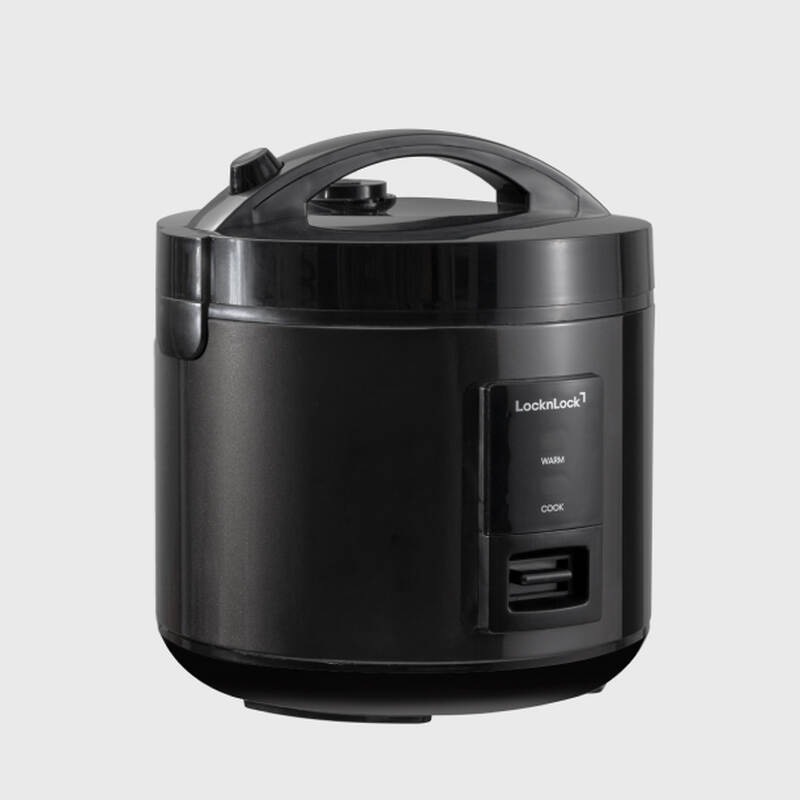 Nồi cơm điện LocknLock Daily rice cooker EJR472BLK dung t&iacute;ch 1.8L - M&agrave;u đen, , large image number null